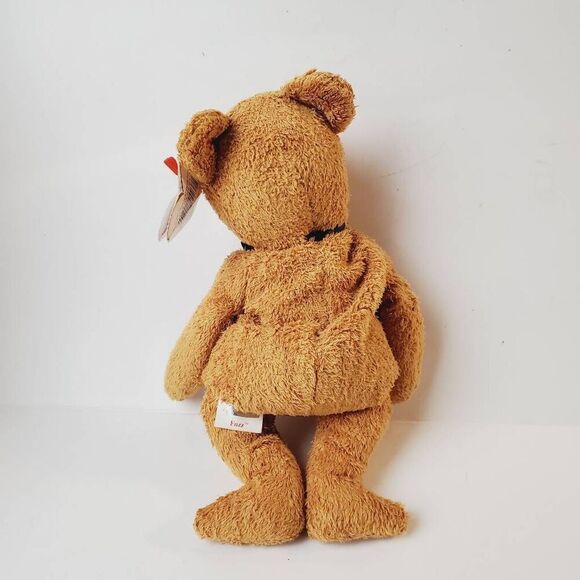 Ty Beanie Baby FUZZ the Bear Stuffed Animal Toy - Picture 3 of 5